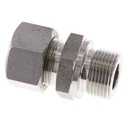 M22x1.5 Male x 15L Stainless steel Straight Cutting Ring 315 Bar DIN 2353