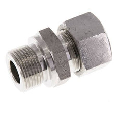 M22x1.5 Buitendraad x 15L RVS Rechte Snijring Koppeling 315 Bar DIN 2353