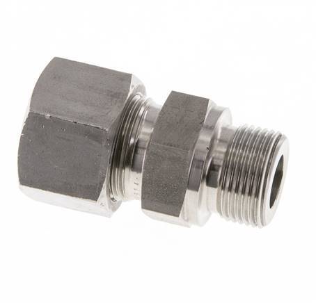 M22x1.5 Buitendraad x 16S RVS Rechte Snijring Koppeling 400 Bar DIN 2353
