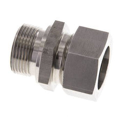 M33x2 Buitendraad x 28L RVS Rechte Snijring Koppeling 160 Bar DIN 2353