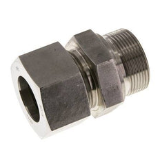 M42x2 Buitendraad x 30S RVS Rechte Snijring Koppeling 400 Bar DIN 2353