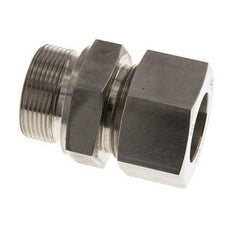 M42x2 Buitendraad x 30S RVS Rechte Snijring Koppeling 400 Bar DIN 2353