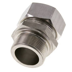 M42x2 Buitendraad x 35L RVS Rechte Snijring Koppeling 160 Bar DIN 2353