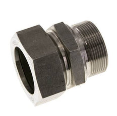 M48x2 Male x 42L Stainless steel Straight Cutting Ring 160 Bar DIN 2353