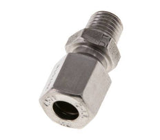 M8x1 Buitendraad x 6LL RVS Rechte Snijring Koppeling 100 Bar DIN 2353