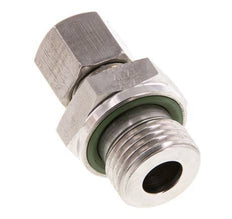 G 1/2'' Buitendraad x 8S RVS Rechte Snijring Koppeling met FKM Afdichting 630 Bar DIN 2353
