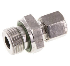 G 1/2'' Buitendraad x 8S RVS Rechte Snijring Koppeling met FKM Afdichting 630 Bar DIN 2353