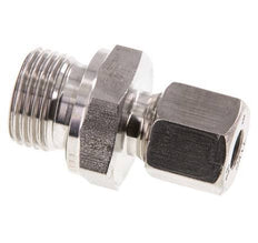 G 1/2'' Buitendraad x 8S RVS Rechte Snijring Koppeling met FKM Afdichting 630 Bar DIN 2353