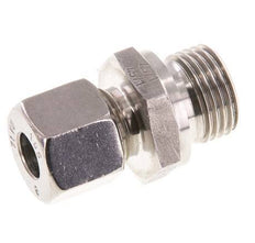 G 1/2'' Buitendraad x 10S RVS Rechte Snijring Koppeling met FKM Afdichting 630 Bar DIN 2353