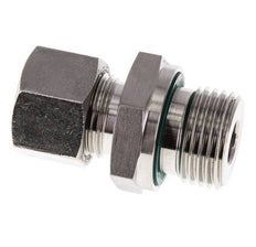 G 1/2'' Male x 12L Stainless steel Straight Cutting Ring with FKM Seal 315 Bar DIN 2353