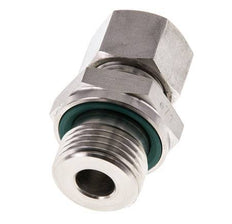 G 1/2'' Buitendraad x 12L RVS Rechte Snijring Koppeling met FKM Afdichting 315 Bar DIN 2353