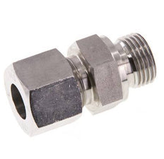 G 1/2'' Male x 14S Stainless steel Straight Cutting Ring with FKM Seal 630 Bar DIN 2353