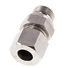 G 1/2'' Buitendraad x 14S RVS Rechte Snijring Koppeling met FKM Afdichting 630 Bar DIN 2353