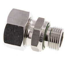 G 1/2'' Buitendraad x 18L RVS Rechte Snijring Koppeling met FKM Afdichting 315 Bar DIN 2353