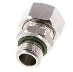 G 1/2'' Buitendraad x 18L RVS Rechte Snijring Koppeling met FKM Afdichting 315 Bar DIN 2353
