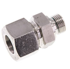 G 1/2'' Buitendraad x 20S RVS Rechte Snijring Koppeling met FKM Afdichting 400 Bar DIN 2353