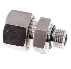 G 1/2'' Buitendraad x 20S RVS Rechte Snijring Koppeling met FKM Afdichting 400 Bar DIN 2353