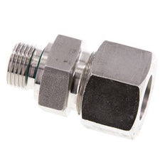 G 1/2'' Buitendraad x 20S RVS Rechte Snijring Koppeling met FKM Afdichting 400 Bar DIN 2353