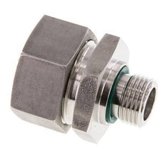 G 1/2'' Buitendraad x 28L RVS Rechte Snijring Koppeling met FKM Afdichting 160 Bar DIN 2353