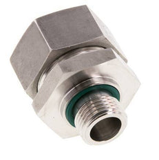 G 1/2'' Buitendraad x 28L RVS Rechte Snijring Koppeling met FKM Afdichting 160 Bar DIN 2353