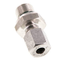 G 1/4'' Buitendraad x 6L RVS Rechte Snijring Koppeling met FKM Afdichting 315 Bar DIN 2353