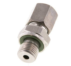 G 1/4'' Buitendraad x 6S RVS Rechte Snijring Koppeling met FKM Afdichting 630 Bar DIN 2353