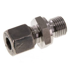 G 1/4'' Buitendraad x 8L RVS Rechte Snijring Koppeling met FKM Afdichting 315 Bar DIN 2353