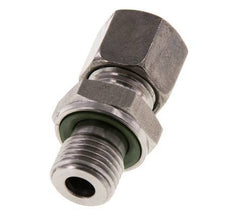 G 1/4'' Buitendraad x 8L RVS Rechte Snijring Koppeling met FKM Afdichting 315 Bar DIN 2353