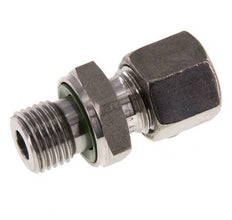 G 1/4'' Buitendraad x 8L RVS Rechte Snijring Koppeling met FKM Afdichting 315 Bar DIN 2353