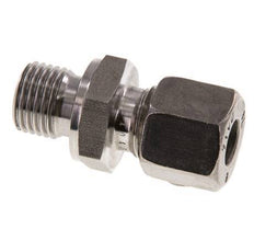 G 1/4'' Buitendraad x 8L RVS Rechte Snijring Koppeling met FKM Afdichting 315 Bar DIN 2353