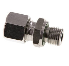 G 1/4'' Buitendraad x 10L RVS Rechte Snijring Koppeling met FKM Afdichting 315 Bar DIN 2353