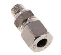 G 1/4'' Buitendraad x 10S RVS Rechte Snijring Koppeling met FKM Afdichting 630 Bar DIN 2353