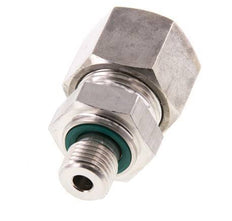 G 1/4'' Buitendraad x 14S RVS Rechte Snijring Koppeling met FKM Afdichting 630 Bar DIN 2353