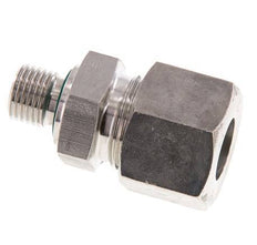 G 1/4'' Buitendraad x 14S RVS Rechte Snijring Koppeling met FKM Afdichting 630 Bar DIN 2353