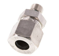 G 1/4'' Buitendraad x 14S RVS Rechte Snijring Koppeling met FKM Afdichting 630 Bar DIN 2353