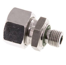 G 1/4'' Buitendraad x 15L RVS Rechte Snijring Koppeling met FKM Afdichting 315 Bar DIN 2353