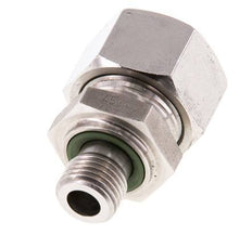 G 1/4'' Buitendraad x 15L RVS Rechte Snijring Koppeling met FKM Afdichting 315 Bar DIN 2353