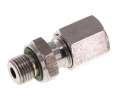 G 1/8'' Buitendraad x 6L RVS Rechte Snijring Koppeling met FKM Afdichting 315 Bar DIN 2353
