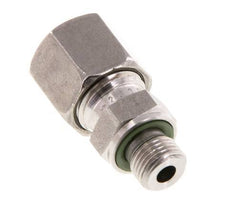 G 1/8'' Buitendraad x 8L RVS Rechte Snijring Koppeling met FKM Afdichting 315 Bar DIN 2353