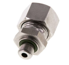 G 1/8'' Buitendraad x 12L RVS Rechte Snijring Koppeling met FKM Afdichting 315 Bar DIN 2353