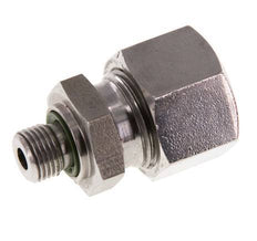 G 1/8'' Buitendraad x 12L RVS Rechte Snijring Koppeling met FKM Afdichting 315 Bar DIN 2353
