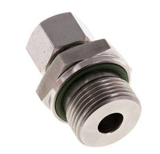 G 3/4'' Buitendraad x 12L RVS Rechte Snijring Koppeling met FKM Afdichting 315 Bar DIN 2353