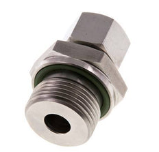 G 3/4'' Buitendraad x 12L RVS Rechte Snijring Koppeling met FKM Afdichting 315 Bar DIN 2353