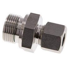 G 3/4'' Buitendraad x 12S RVS Rechte Snijring Koppeling met FKM Afdichting 630 Bar DIN 2353