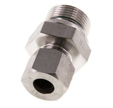 G 3/4'' Buitendraad x 12S RVS Rechte Snijring Koppeling met FKM Afdichting 630 Bar DIN 2353