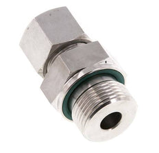 G 3/4'' Buitendraad x 14S RVS Rechte Snijring Koppeling met FKM Afdichting 630 Bar DIN 2353