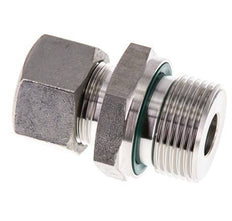 G 3/4'' Buitendraad x 15L RVS Rechte Snijring Koppeling met FKM Afdichting 315 Bar DIN 2353