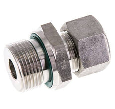 G 3/4'' Buitendraad x 15L RVS Rechte Snijring Koppeling met FKM Afdichting 315 Bar DIN 2353