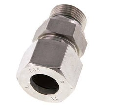 G 3/4'' Buitendraad x 20S RVS Rechte Snijring Koppeling met FKM Afdichting 400 Bar DIN 2353