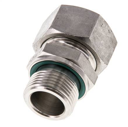 G 3/4'' Buitendraad x 22L RVS Rechte Snijring Koppeling met FKM Afdichting 160 Bar DIN 2353